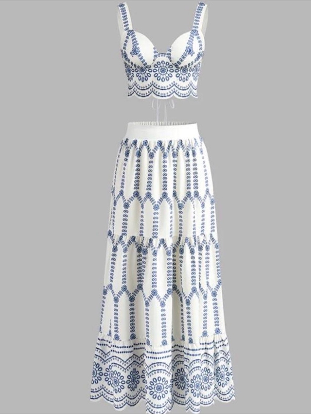 NWT Commense Two Piece Skirt Set